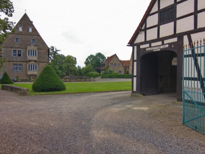 照片: 公园和娱乐活动, 城堡， 要塞和宫殿, Wasserschloss Hülsede, 下萨克森