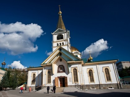 Photo: temples and places of worship, cathedrals and churches, other places, Ascension Cathedral, Novosibirsk