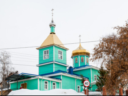 Photo: architectural monuments, temples and places of worship, cathedrals and churches, St. Sergius Cathedra, Ufa