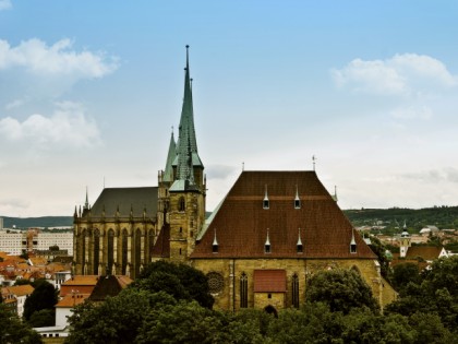 照片: 纪念碑, Domplatz, Dom St. Marien, St. Severikirche, 图林根
