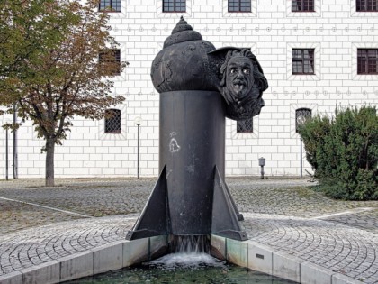 照片: 纪念碑, Einstein Brunnen, 巴登-符腾堡