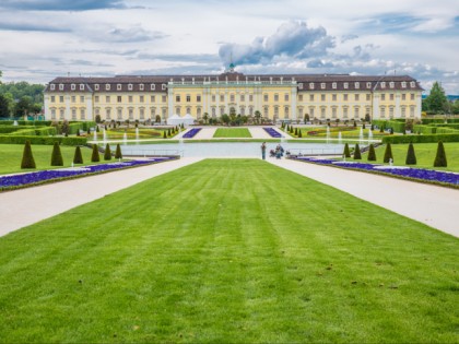 照片: 公园和娱乐活动, 城堡， 要塞和宫殿, Residenzschloss Ludwigsburg , 巴登-符腾堡