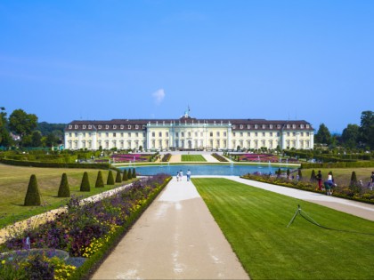照片: 公园和娱乐活动, 城堡， 要塞和宫殿, Residenzschloss Ludwigsburg , 巴登-符腾堡