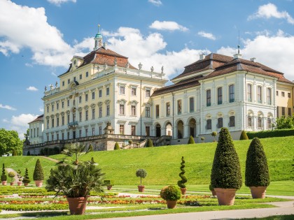 照片: 公园和娱乐活动, 城堡， 要塞和宫殿, Residenzschloss Ludwigsburg , 巴登-符腾堡