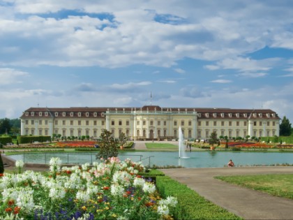 照片: 公园和娱乐活动, 城堡， 要塞和宫殿, Residenzschloss Ludwigsburg , 巴登-符腾堡