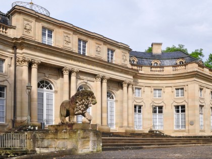 照片: 公园和娱乐活动, 城堡， 要塞和宫殿, 其他地方, Seeschloss Monrepos, Schloss Favorite, 巴登-符腾堡