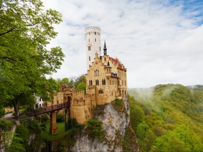 照片: 城堡， 要塞和宫殿, Schloss Lichtenstein, 巴登-符腾堡